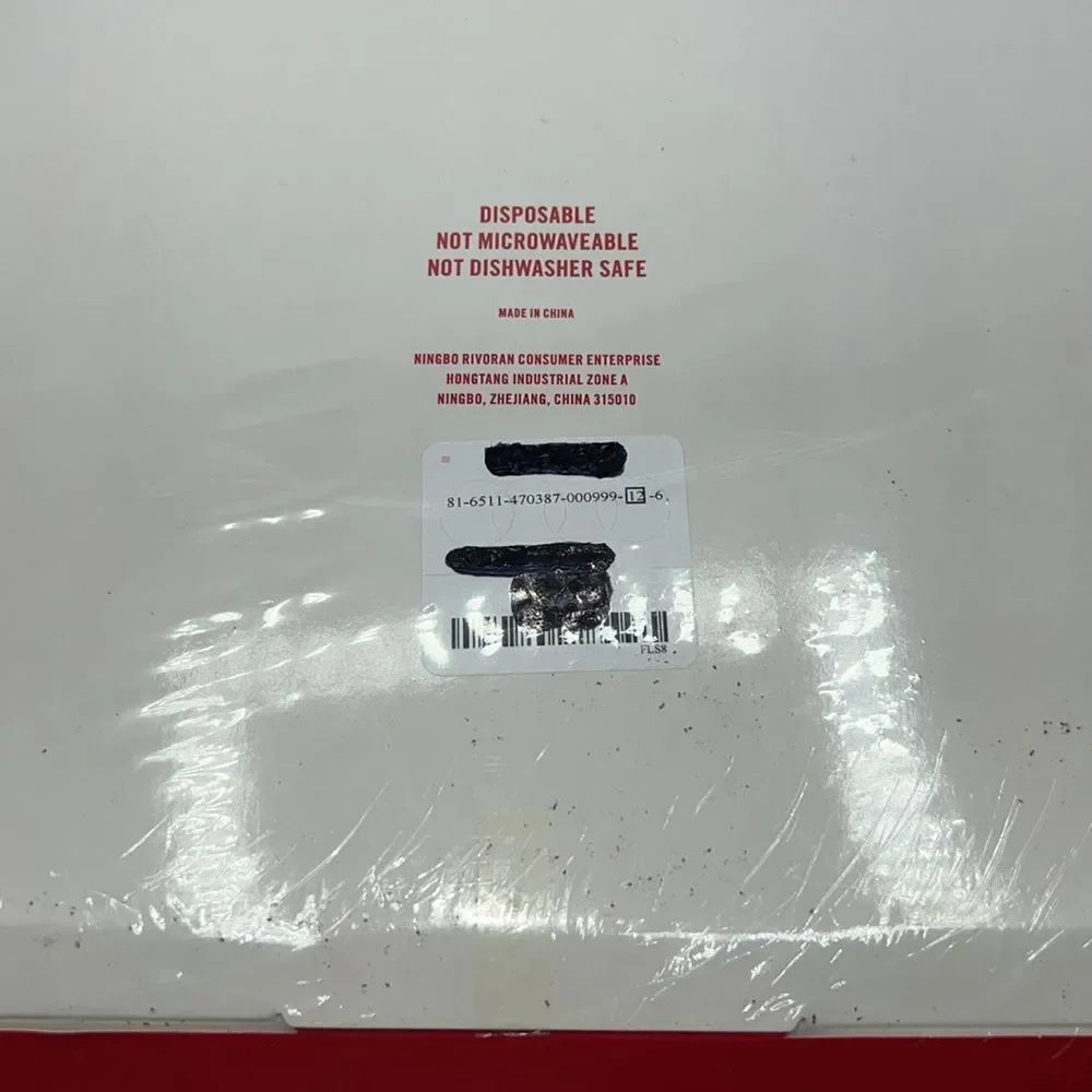 MARTHA STEWART Vintage Holiday Disposable Serving Set- 10 pieces NEW!